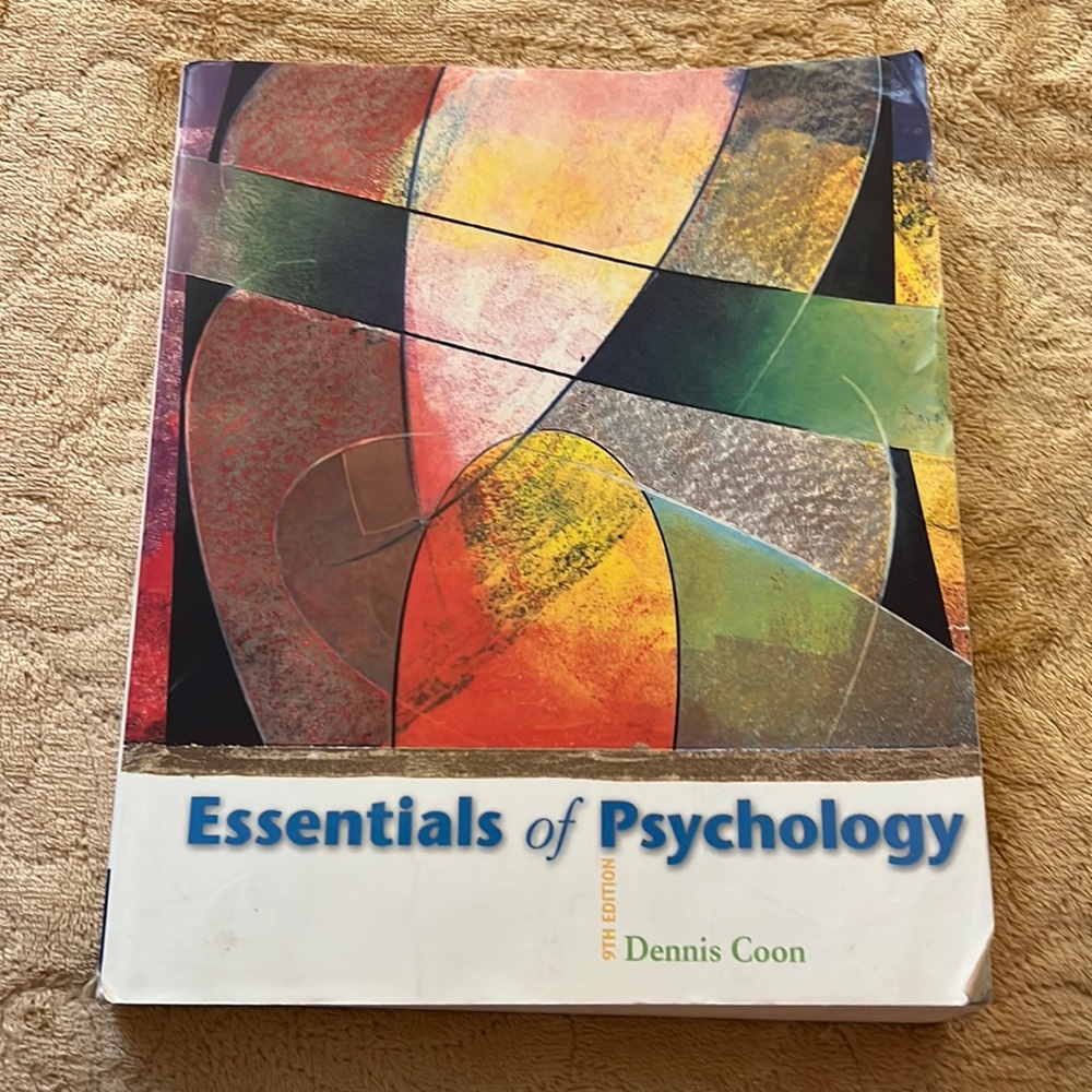 Essentials of psychology by David Coon